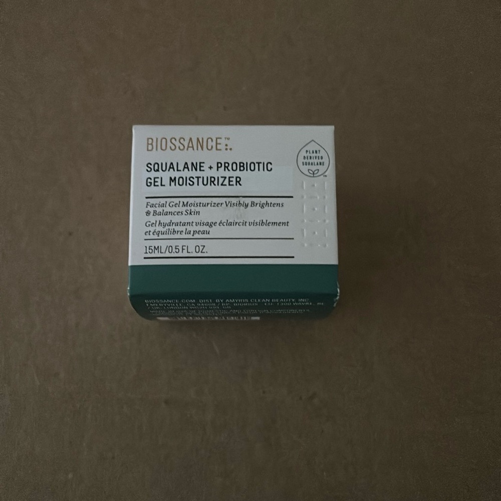 NIB - BIOSSANCE - Squalane + Probiotic Gel Moisturizer